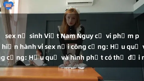 sex nữ sinh Việt Nam Nguy cơ vi phạm pháp luật khi thực hiện hành vi sex nơi công cộng: Hậu quả và hình phạt có thể đối mặt